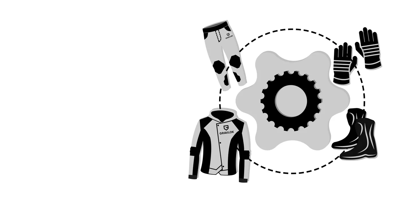 Custom biker gear