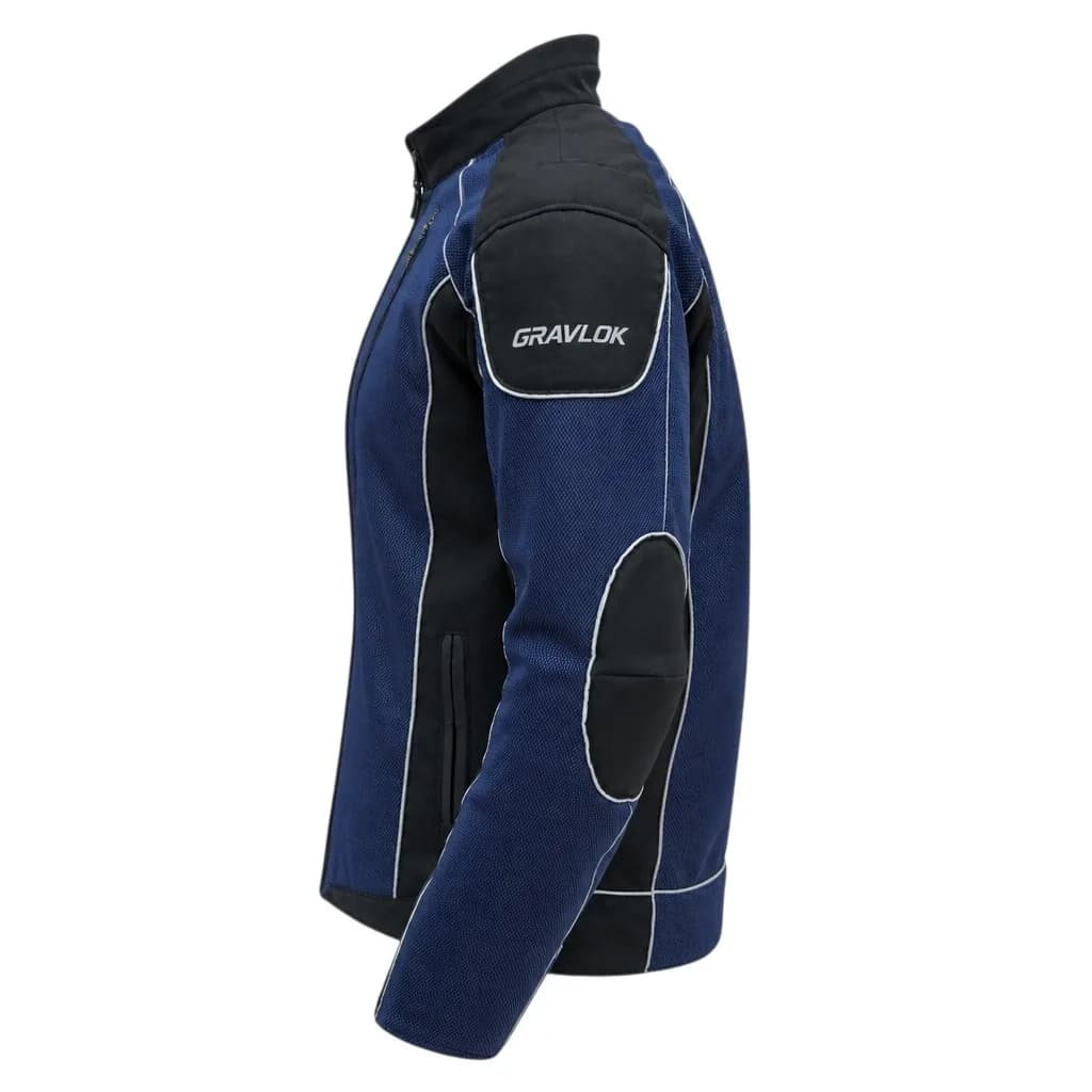 Gravlok Premium Mesh Riding Jacket — left view