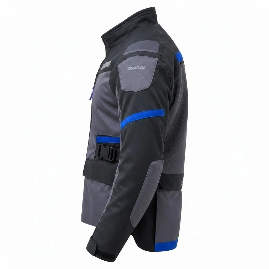 Gravlok Premium 3 Season Jacket Blue — left view